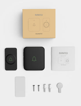 AVANTEK CB-11 installation kit with screws and tape