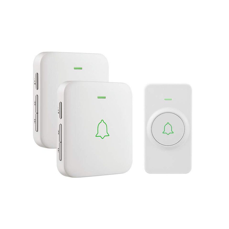 AVANTEK CW-12 Mini doorbell front view showing compact design and alert capability
