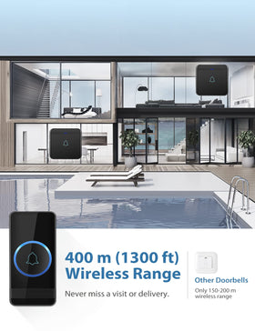 AVANTEK doorbell melody selector with 52 tones for customizable chimes.