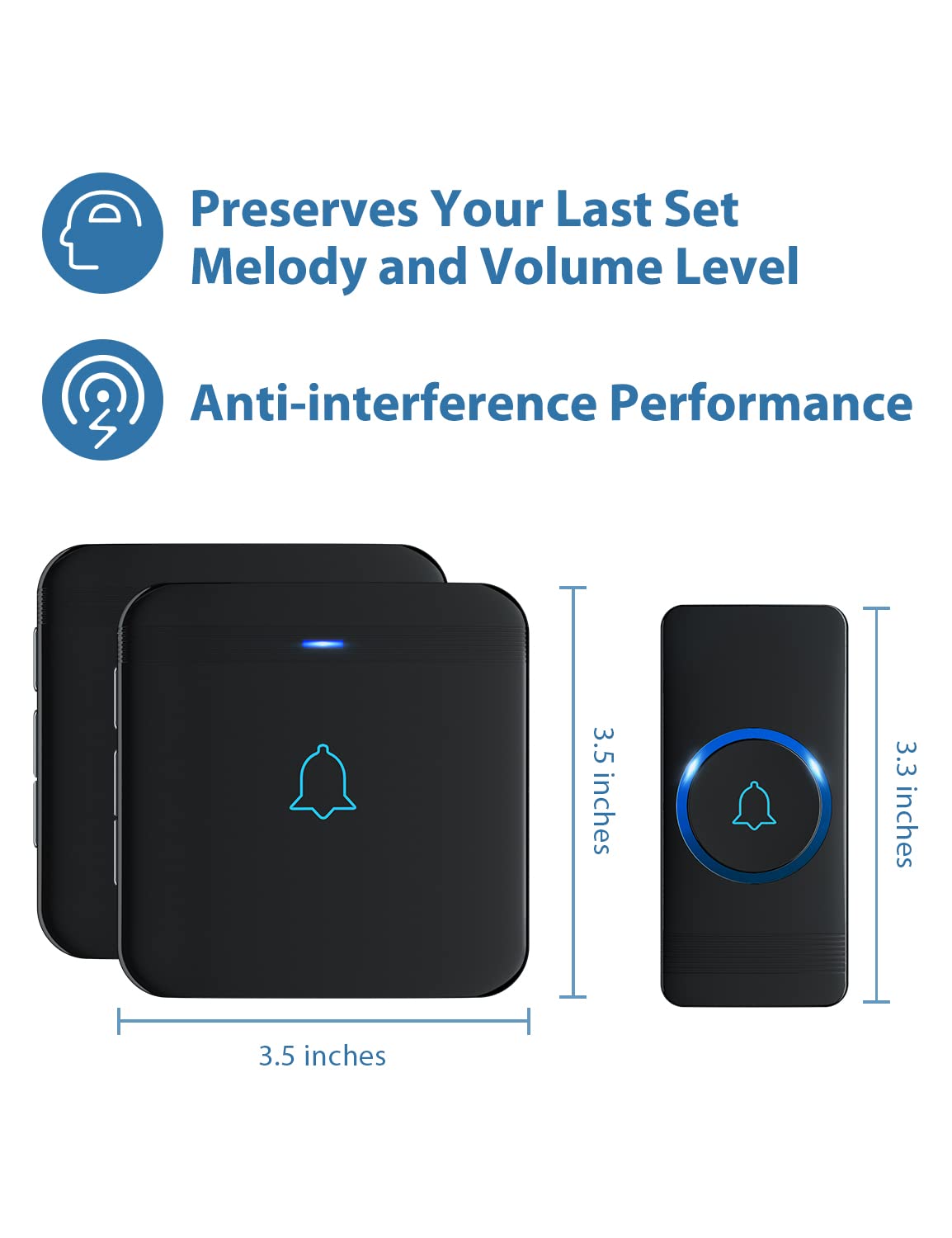 AVANTEK IP55 weatherproof design withstands rain and dust for outdoor use.