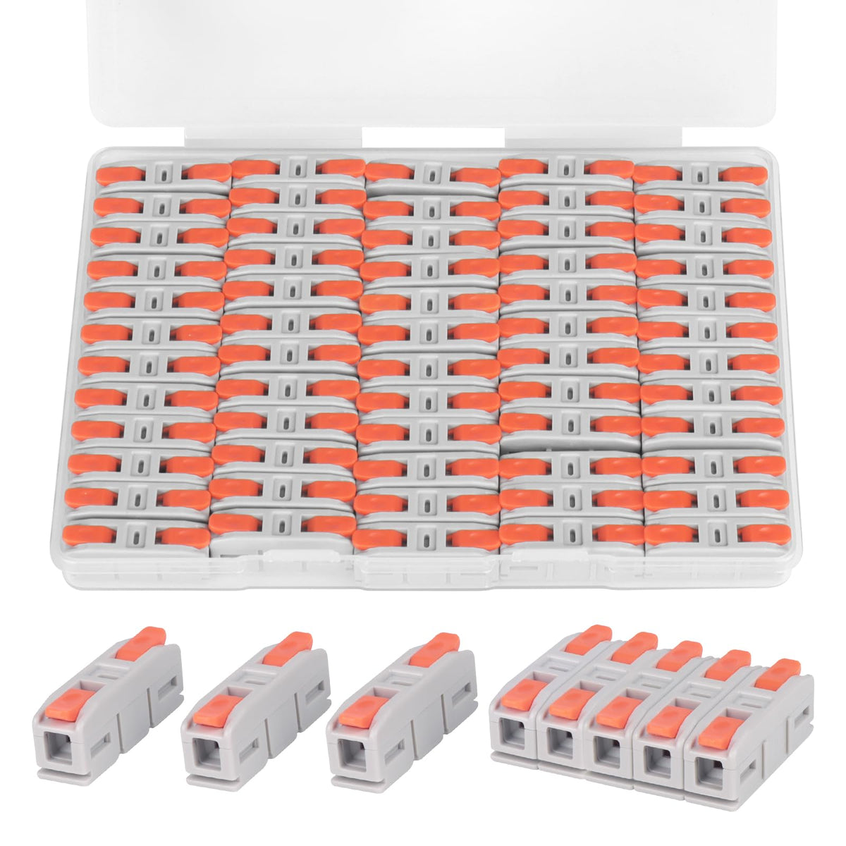 AVARBUVO lever connector in compact design for tidy wiring in tight spaces.