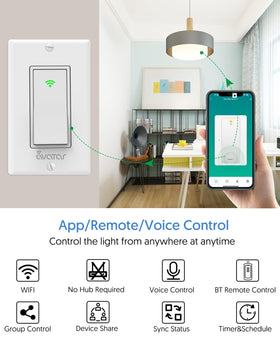 Avatar Controls WiFi and Bluetooth setup highlights flexible local and remote control.