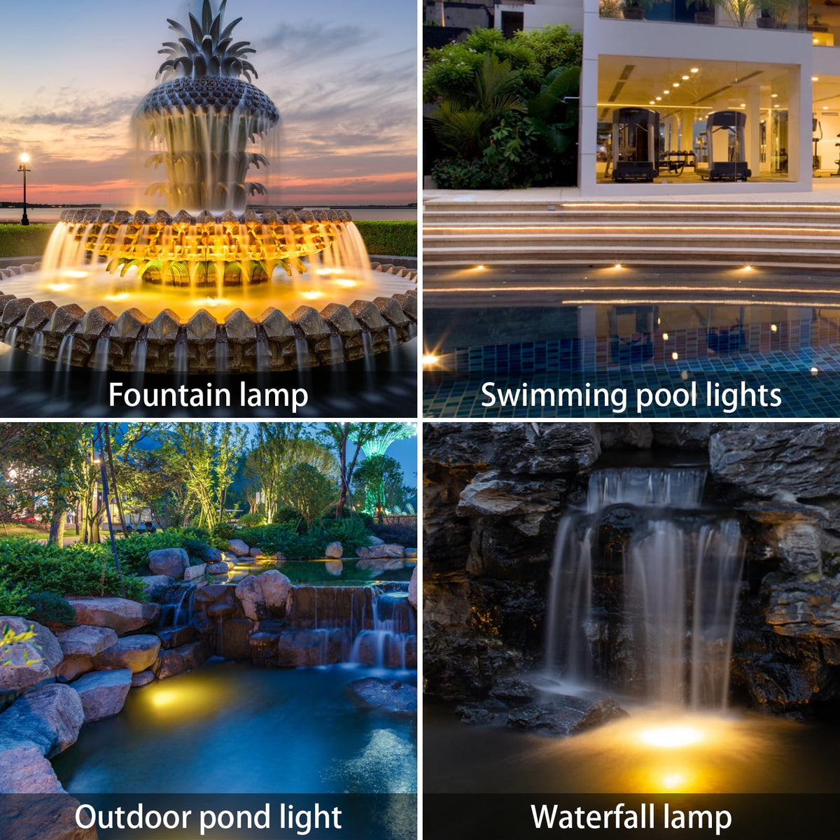 AVEKI outdoor spotlight installs in minutes, enabling quick ambient lighting.