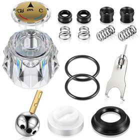 Avenuebool refreshed bathroom faucet appearance with Avenuebool kit
