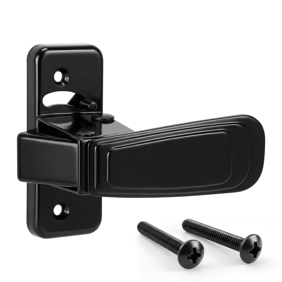 Avenuebool replacement screen door latch close-up for secure operation.