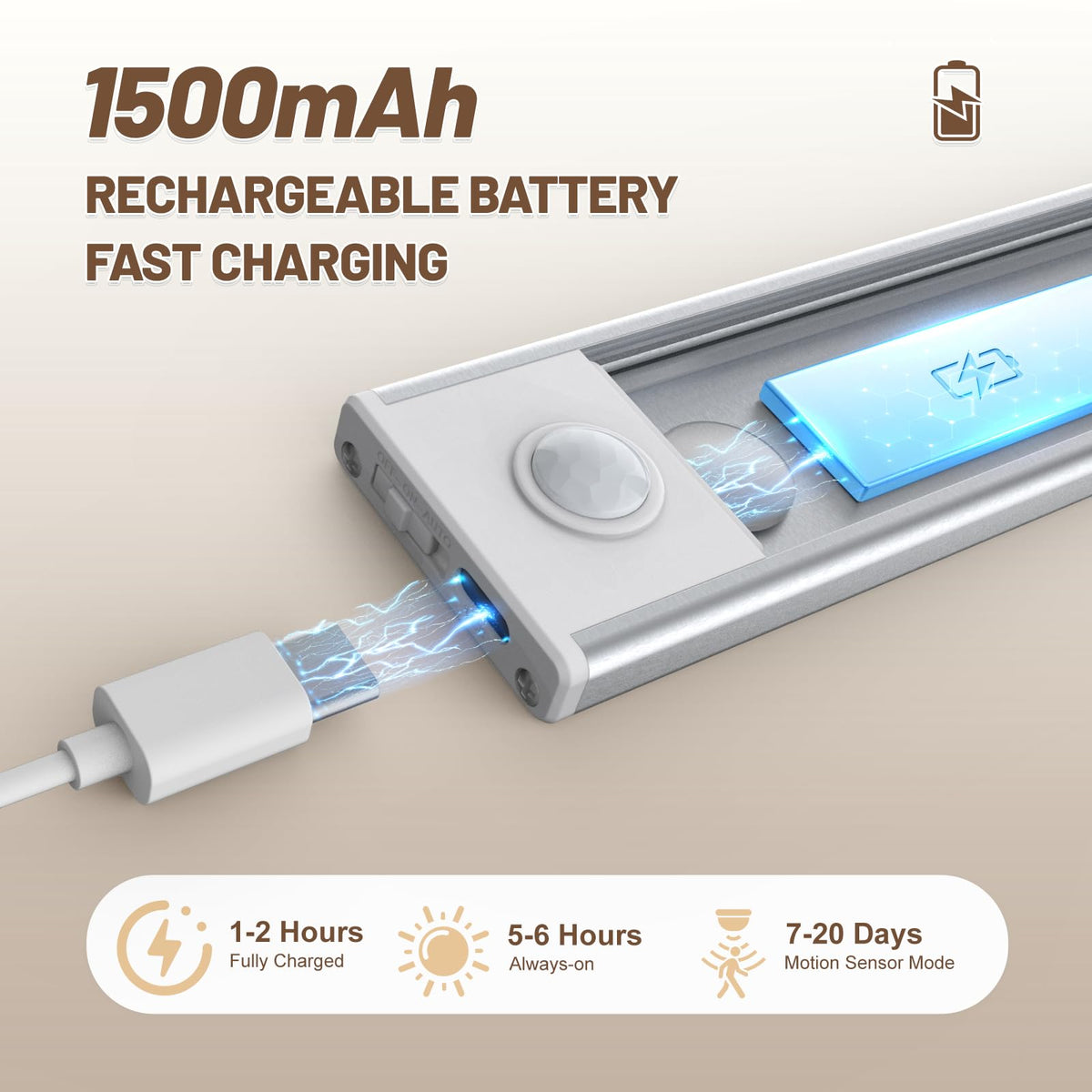 AVEVA 32-LED glow provides soft, eye-friendly light.