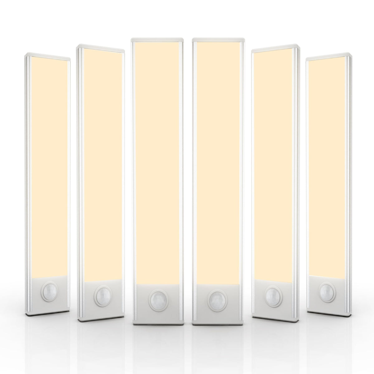 AVEVA 6-pack under cabinet lights for versatile kitchen illumination.