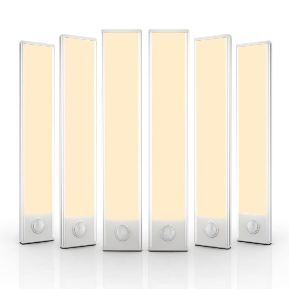 AVEVA 6-pack under cabinet lights for versatile kitchen illumination.