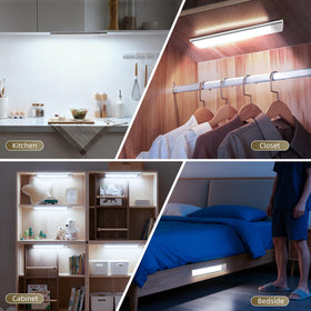 AVEVA stairway light guiding nighttime steps