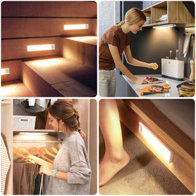 AVEVA versatile wireless lighting for kitchen, wardrobe, stairs and storage