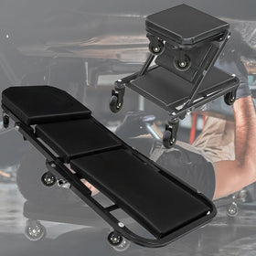 AVGGO garage creeper set enhances under-car access with smooth rolling
