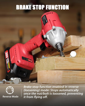 Two-speed control on AVID POWER 20V brushless impact driver