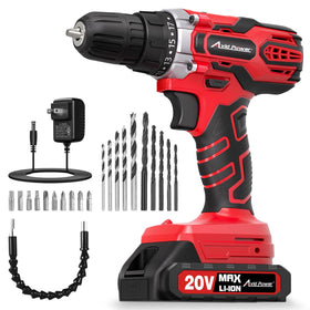 AVID POWER 20V MAX drill battery for reliable power during DIY projects