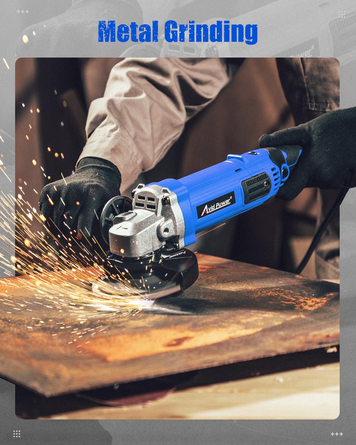 Avid Power two-position side handle improves control for both hands