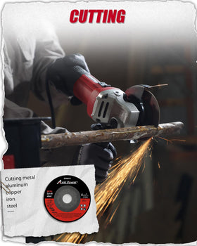 AVID POWER angle grinder 4-1/2-inch arbor compatible with most discs.