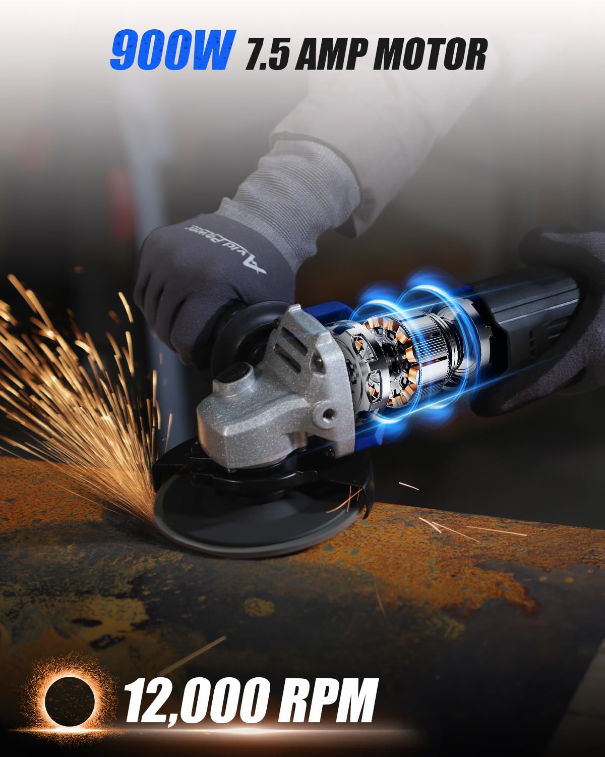 AVID POWER angle grinder cutting wheels for precise cuts through steel and rebar