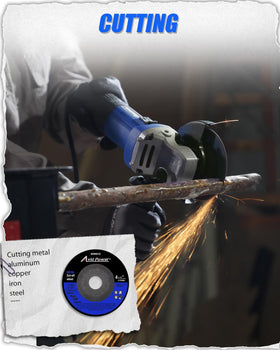 AVID POWER angle grinder flap disc for deburring and surface refinement