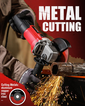 AVID POWER grinder guard and side handle for safer, controlled use