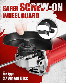 AVID POWER grinder includes two cutting wheels and two grinding wheels
