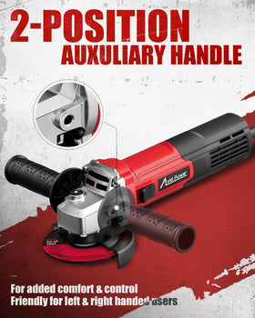 AVID POWER grinder with replaceable carbon brushes for easier maintenance