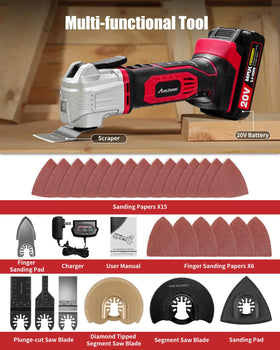 AVID POWER accessory kit includes 31 pieces for versatile projects.
