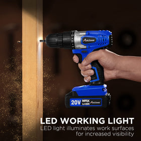 AVID POWER drill compact 2.5 lb weight for easy handling
