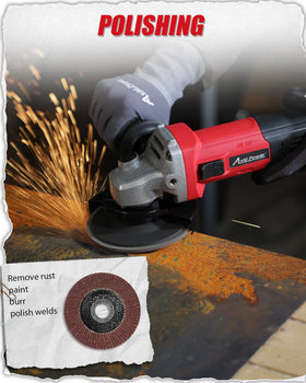 AVID POWER included metal cutting wheels ready for immediate use.
