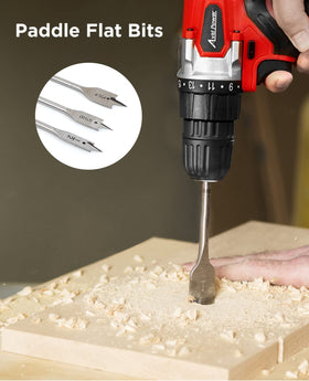 AVID POWER screwdriver bits kit supports fast, secure driving and assembly.