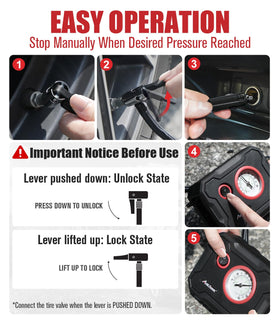 AVID POWER LED light assists nighttime tire checks and repairs