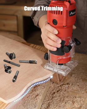 AVID POWER edge and roller guides support straight cuts