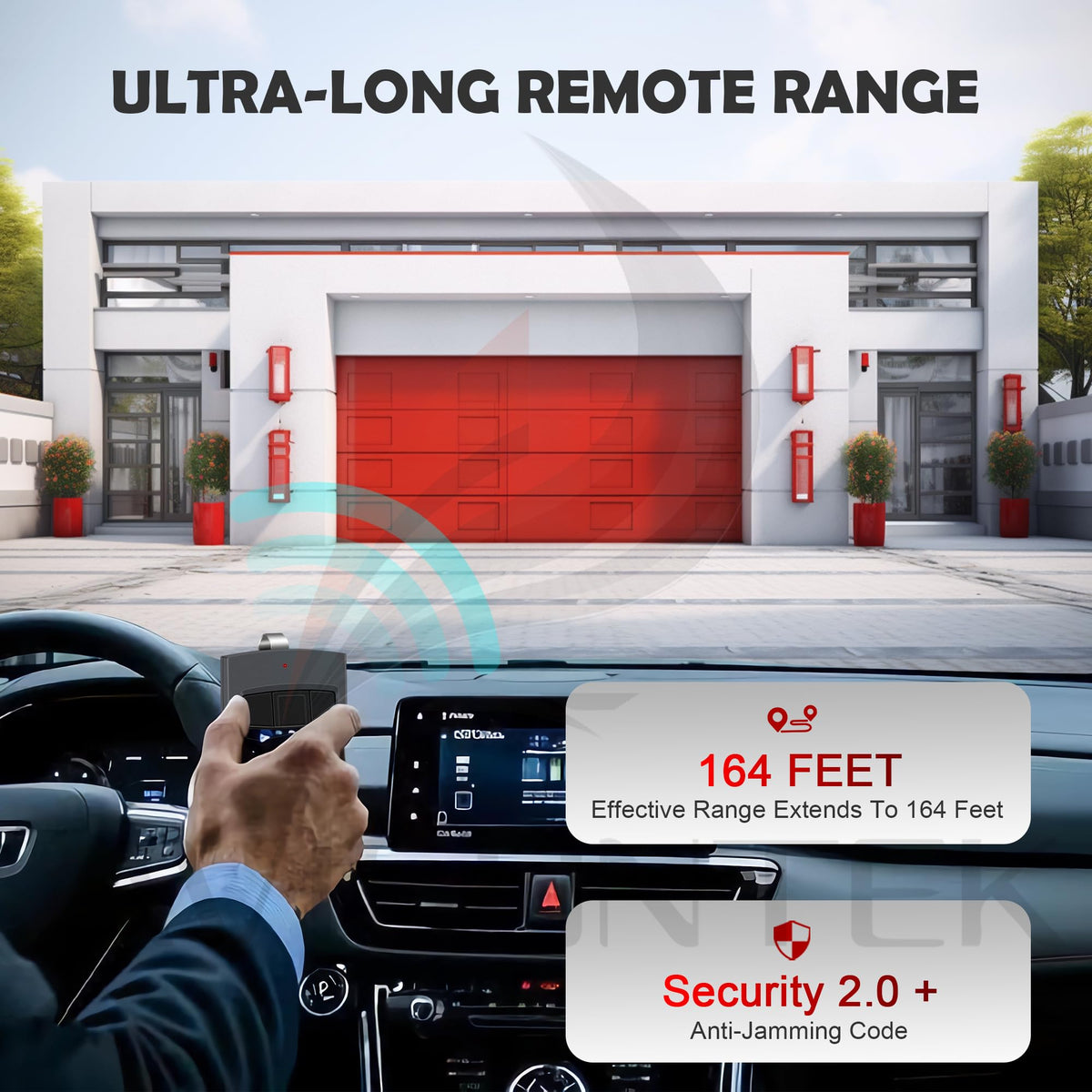 Avisontek 2 rolling code image showing auto-refresh security.