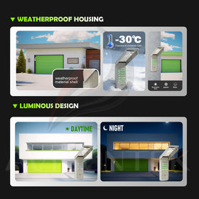 Avisontek 940EV-P2 keypad installation kit includes screws and manual.