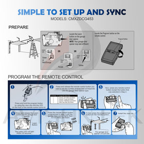 Official instruction manual for quick programming and pairing