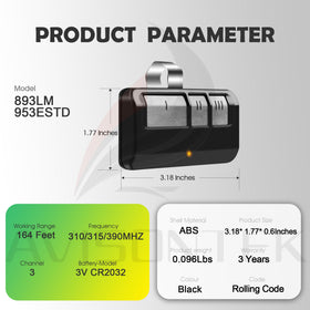 Avisontek remotes tested for 100,000+ cycles for durability.