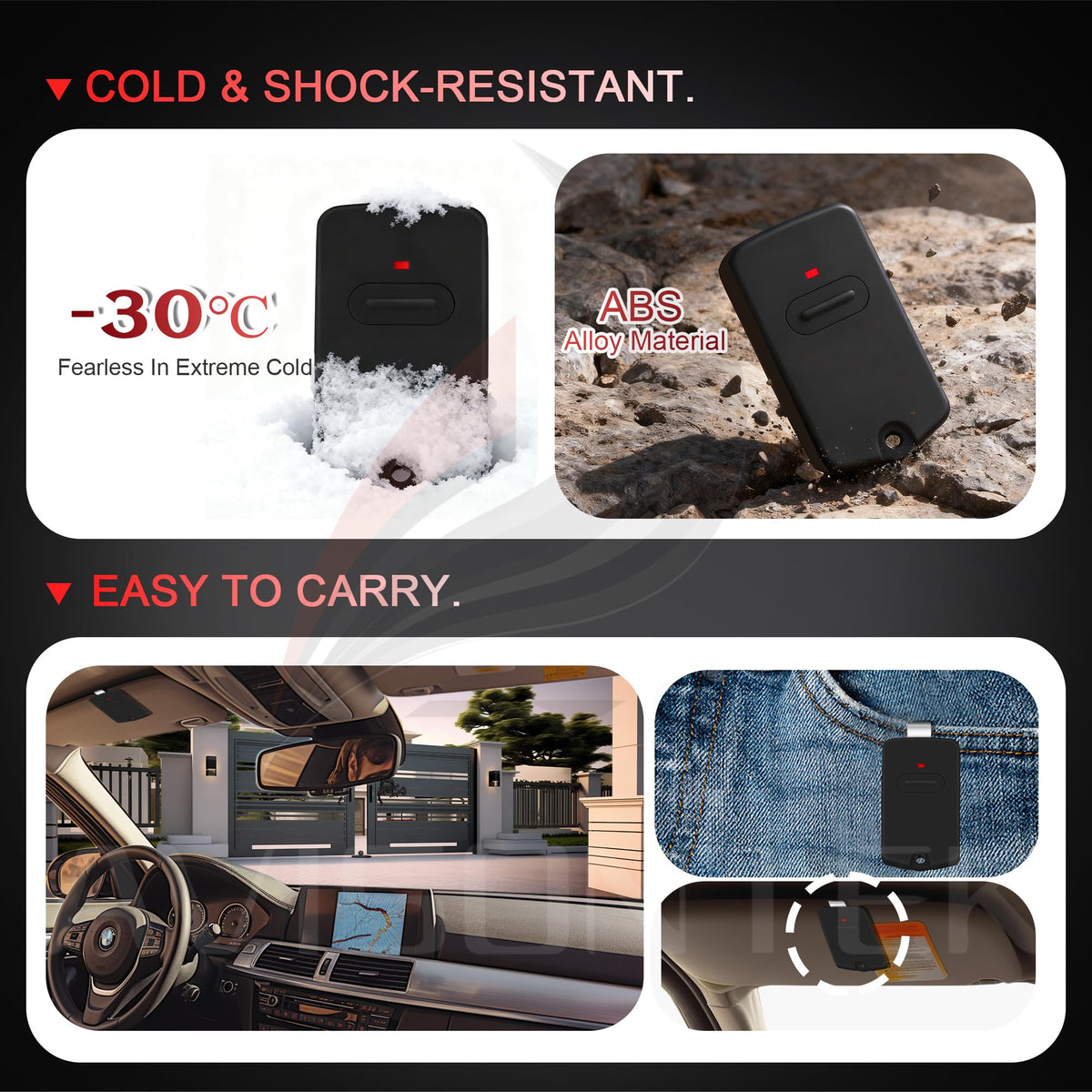 Avisontek FCC-certified remote with a 3-year warranty