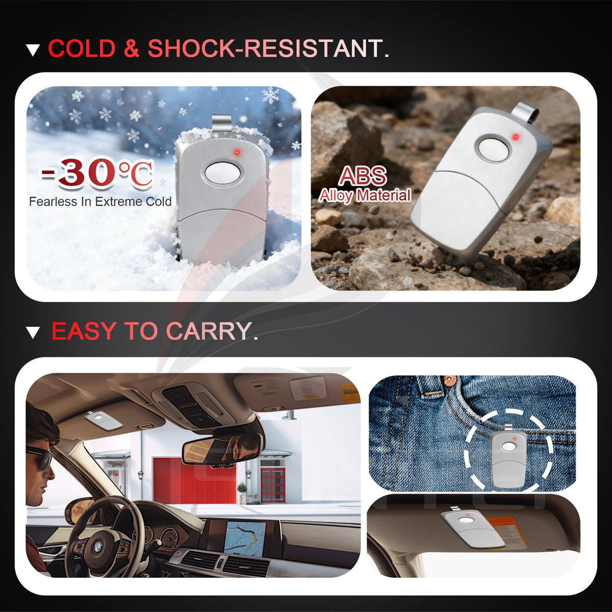 Avisontek Multicode remote range up to 164 feet for long-distance control