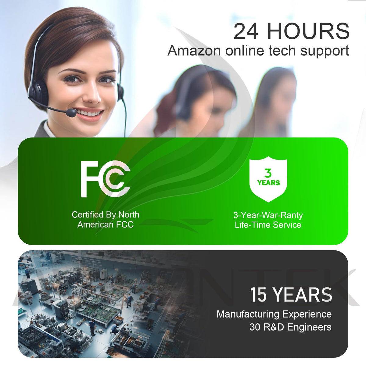 Avisontek O3T remote compatibility note conveys broad opener support.