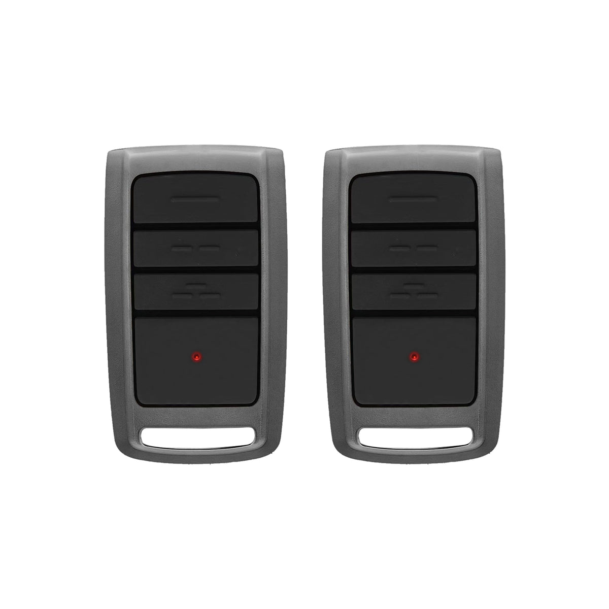 Avisontek O3T remote front view for versatile opener compatibility.