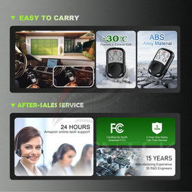 Avisontek keypad PIN access enables guest codes for visitors.