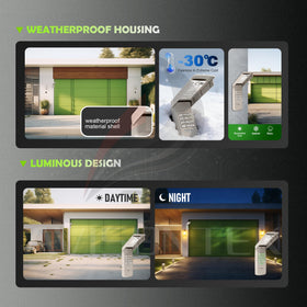 Avisontek keypad Security+ 2.0 rolling code protection in use.