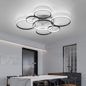 AVLRM tri-color LED light creates warm to cool ambiance for dining areas.