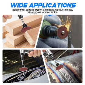 Avresecie bayonet locking mechanism enables secure quick-change disc mounting.