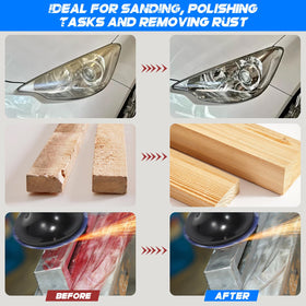 Avresecie roll-lock 2-inch disc 240 grit for final polishing and detail work.