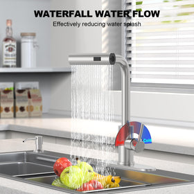 AVSIILE single-handle design lets you adjust flow with one hand.