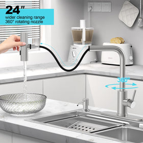 AVSIILE 304 stainless steel resists fingerprints and wears well.