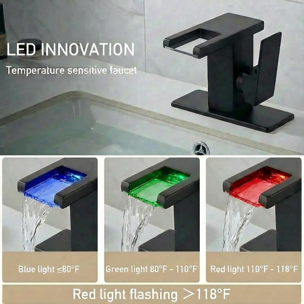 AVSIILE LED indicator shows blue-green-red temperature cues
