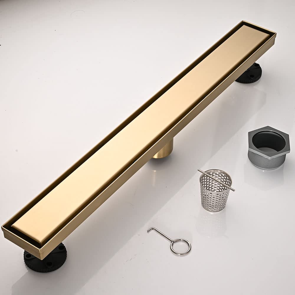 AVSIILE fully assembled linear drain ready for straightforward installation.