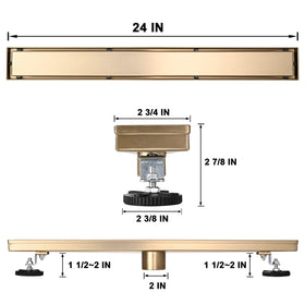 AVSIILE leveling feet enable quick height adjustment during installation.