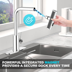 AVSIILE stainless steel construction resists corrosion and fingerprints for easy upkeep.