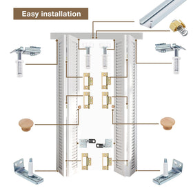 AWDIA bottom-bracket supports secure door alignment